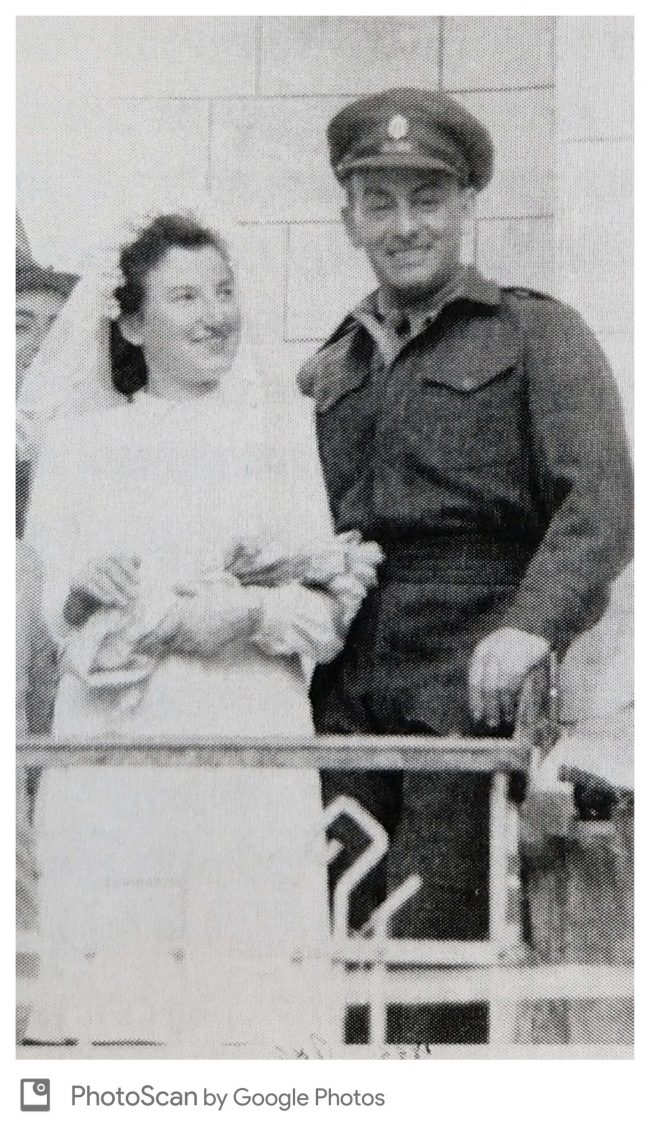 דוד יעקב נישא ללאה בתום מלחמת העולם השנייה