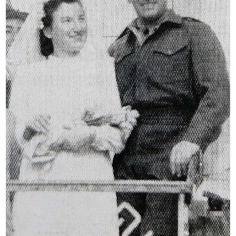 דוד יעקב נישא ללאה בתום מלחמת העולם השנייה