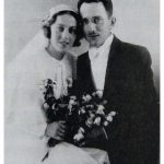 תמונת חתונה של אמא ואבא שלי, תרצה ויצחק ג'קסון, 1936