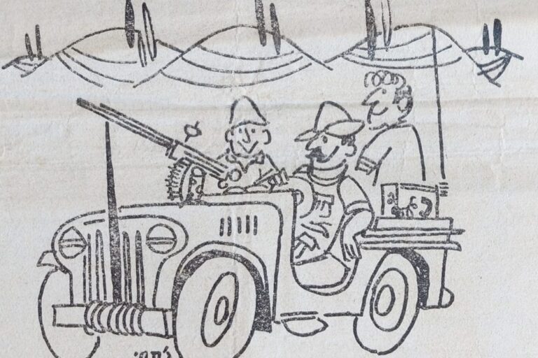 היי הג'יפ מתוך דף קרבי - יומן החטיבה - 1.6.1967 - ג'יפ (מלחמת ששת הימים)