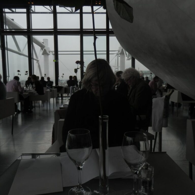 מסעדת הגורמה במוזיאון הלובר בפאריז