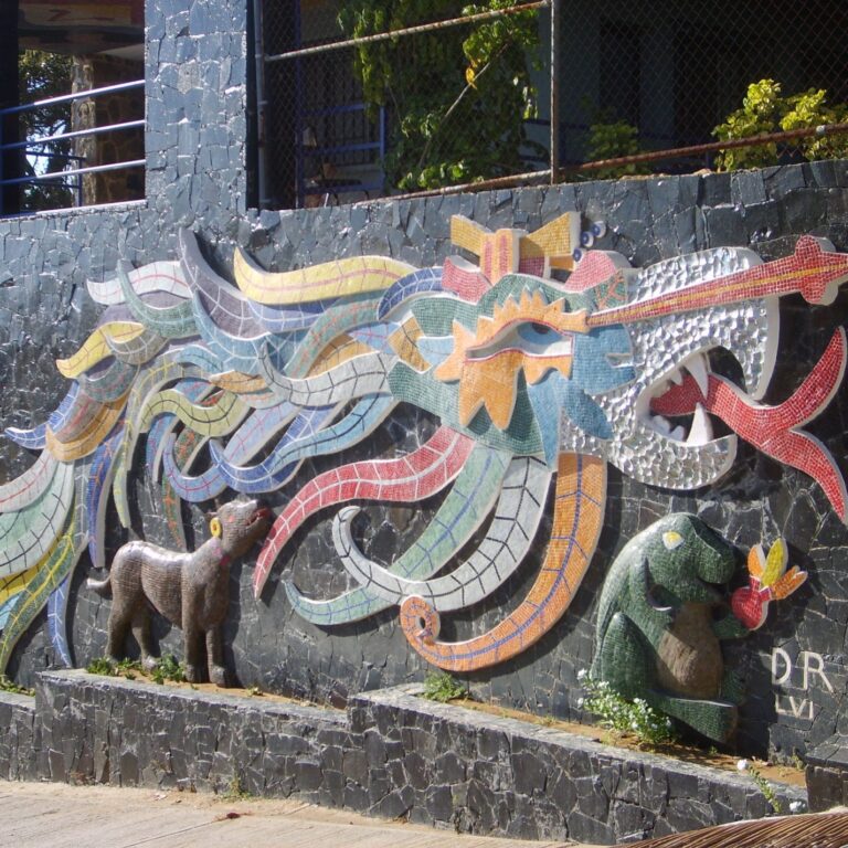 תבליט של דייגו ריברה באקפולקו