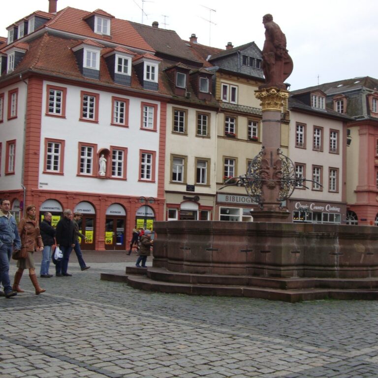 כיכר בעיר האוניברסטאית הידלבורג