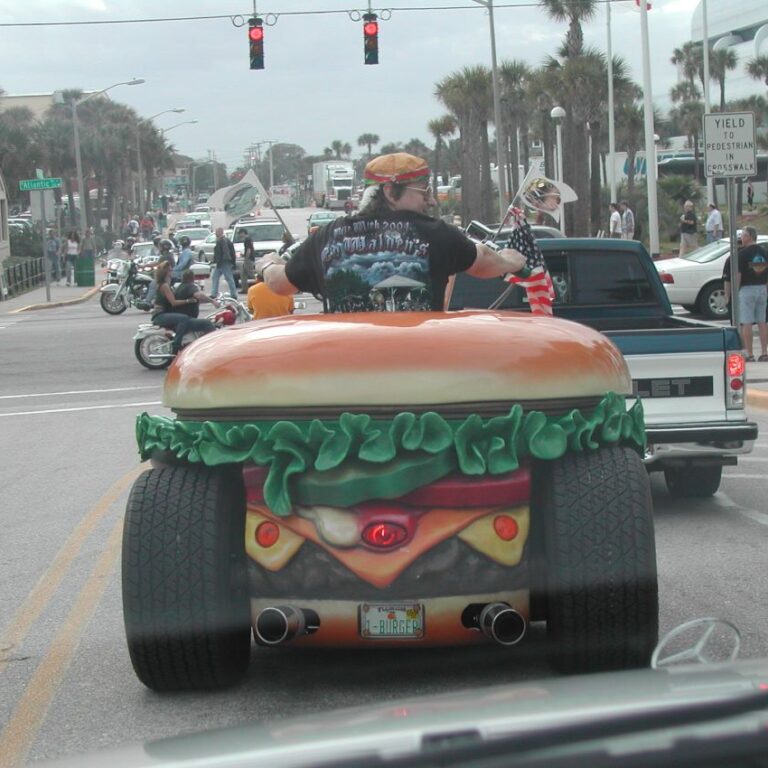 אופנוע המבורגר בדייטונה