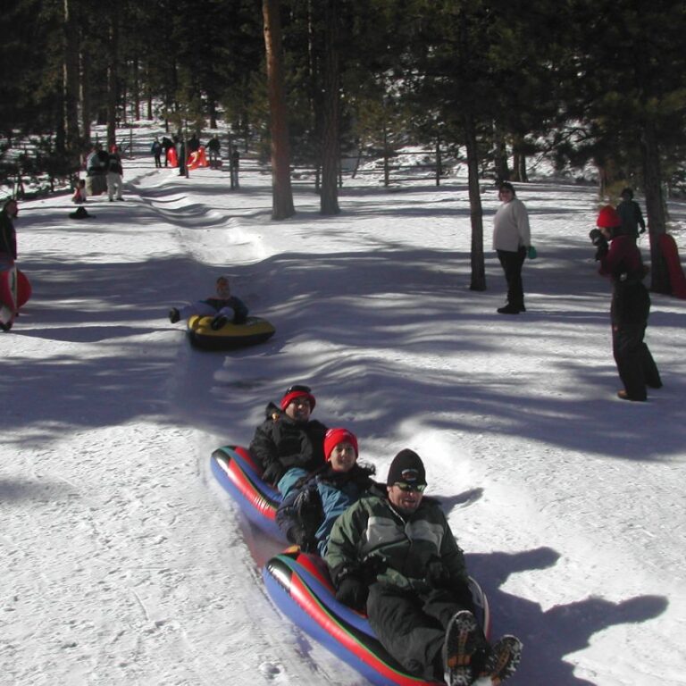 אתר סקי ליד לאס ווגאס המדברית