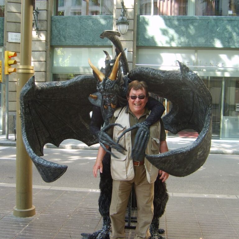 בידיו של השטן בשדרות ראמבלס בברצלונה