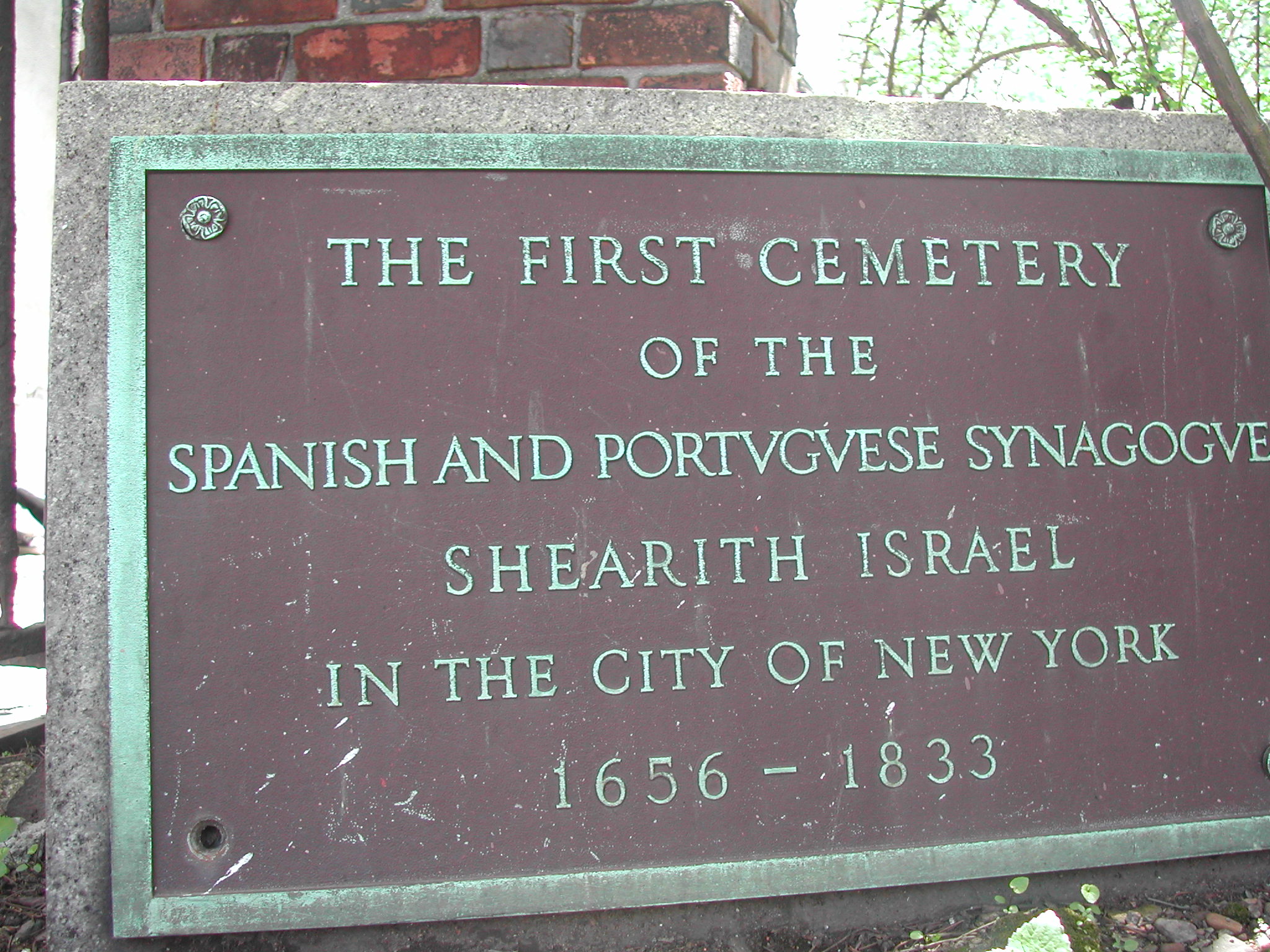 בית הקברות היהודי הראשון