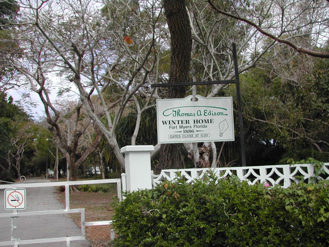 ביתו של אדיסון בפורט מאיירס, פלורידה
