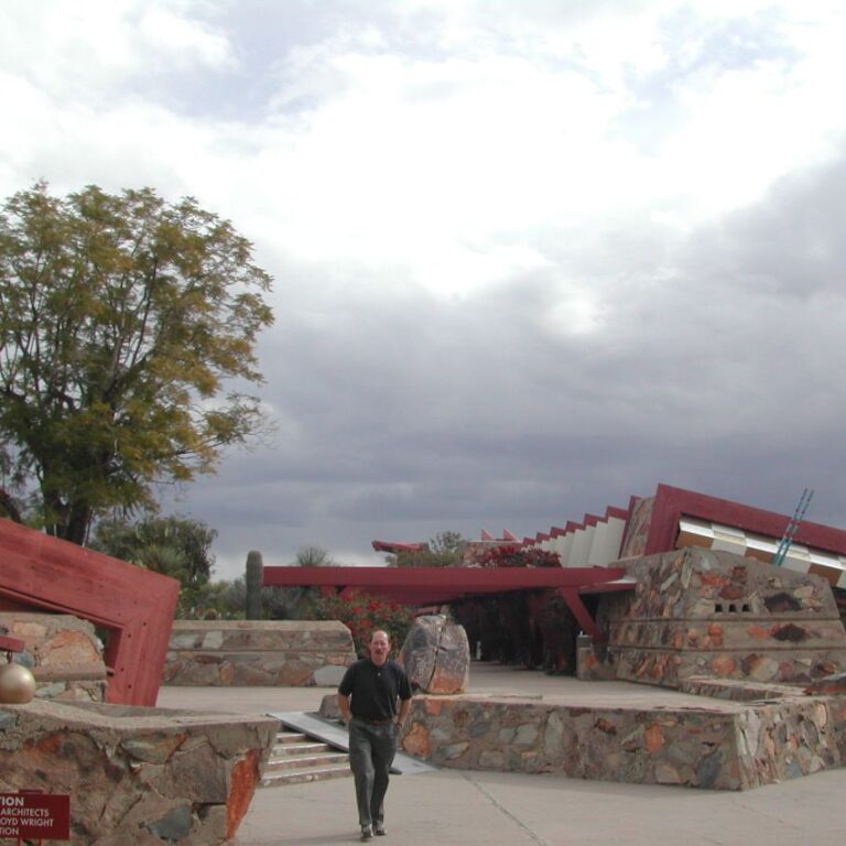 ביתו של האדריכל פרנק לויד רייט ליד פניקס