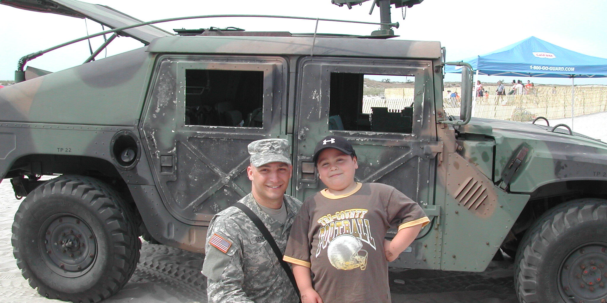 בן התגייס לצבא האמריקני ב-4 ליולי 2004