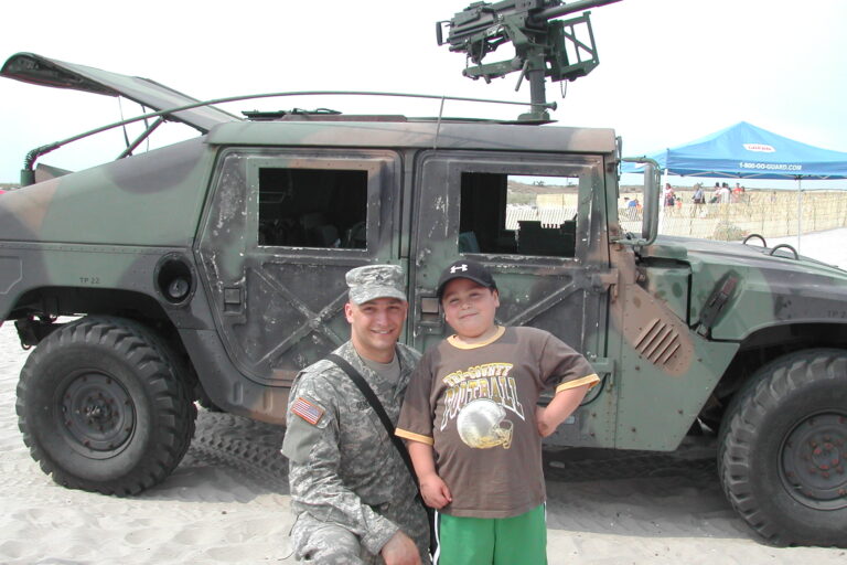 בן התגייס לצבא האמריקני ב-4 ליולי 2004