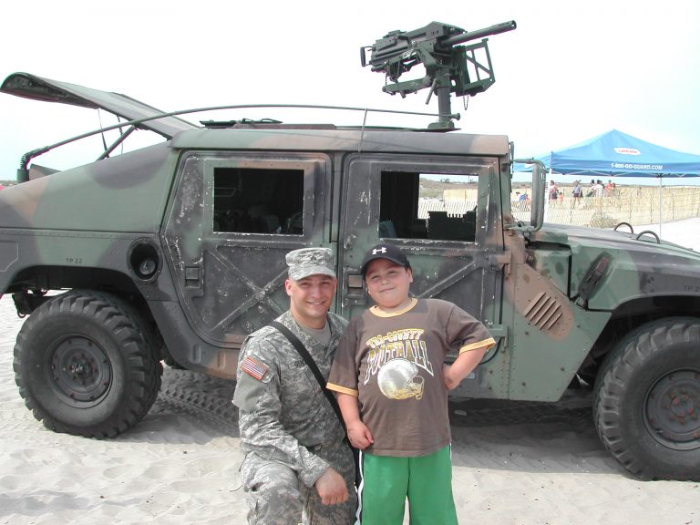 בן התגייס לצבא האמריקני ב-4 ליולי 2004