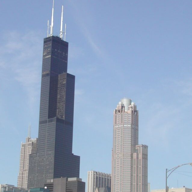 בנין הסירס בשיקאגו שהיה בזמנו הגבוה בעולם