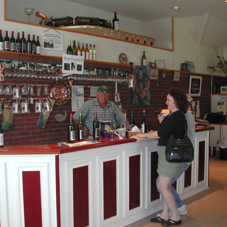 בר מסעדה בעיירה קטנה מצפון לניורק