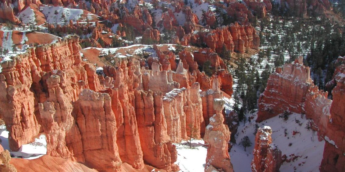 ברייס קניון המדהים בחורף