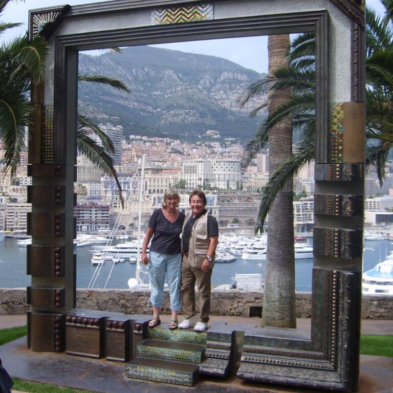 בתוך מסגרת תמונה במונקו