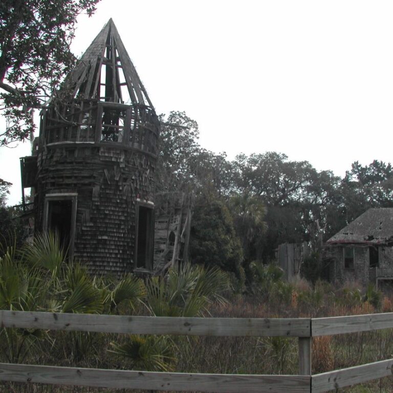 בתים בג'ורגיה שנחרבו ולא שוקמו במלחמת האזרחים