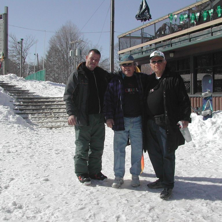 גיא ודני באתר הסקי