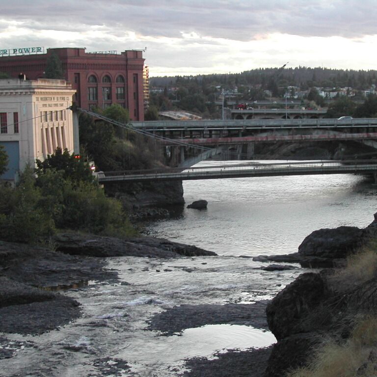 גשר מעל ספוקן ריבר באיידהו
