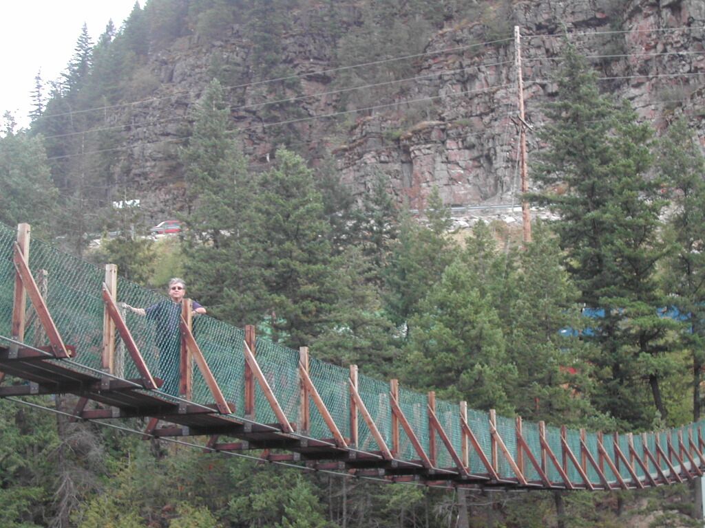 גשר תלוי בנהר ספוקן