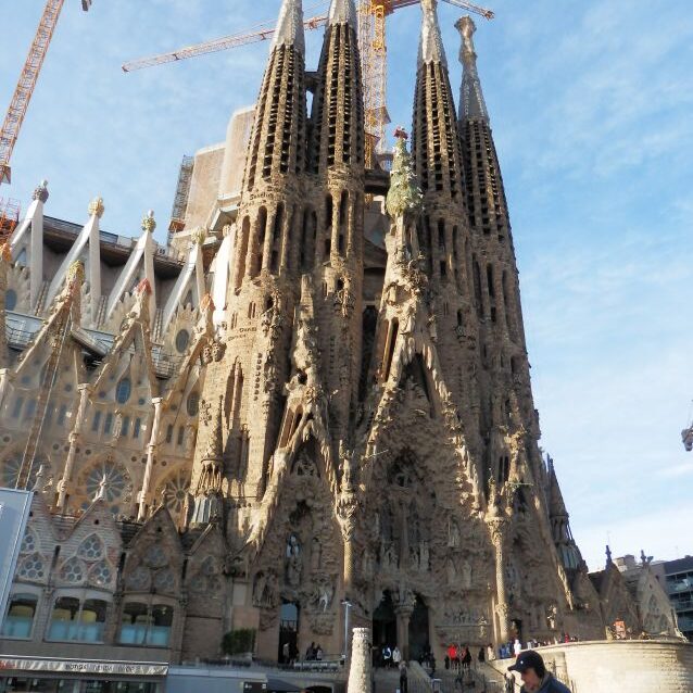 הכנסיה המופלאה סגרדה פמיליה של גאודי