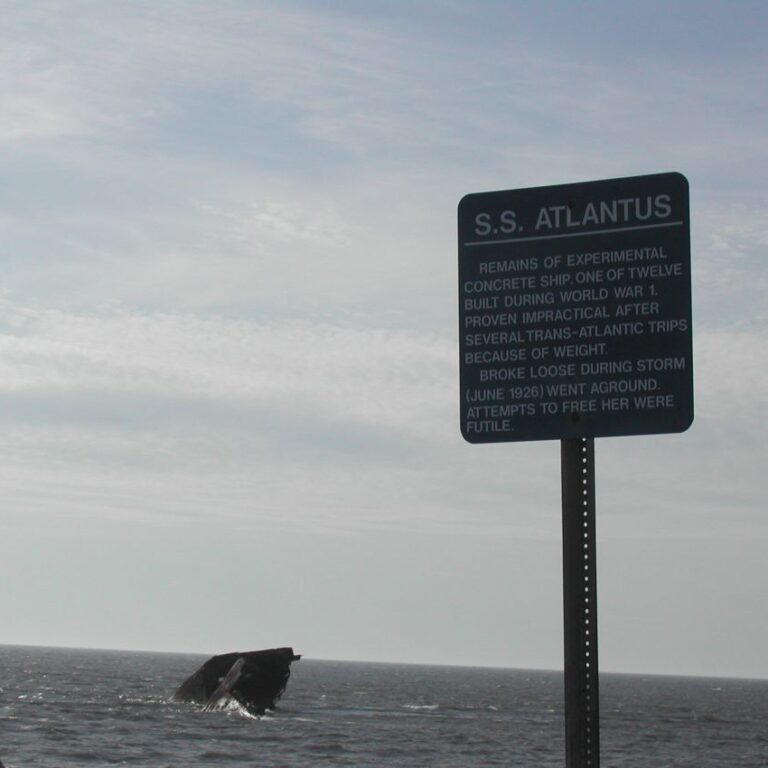 הספינה מבטון שנבנתה ב-WW2 טבעה בקייפ מאיי מצוללת גרמנית