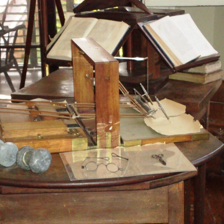 הפטנט של ג'פרסון לחתימת מסמכים בשני העתקים