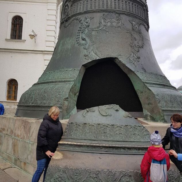 הפעמון הגדול בעולם שמעולם לא השמיע קול בגלל הסדק שנוצר בו