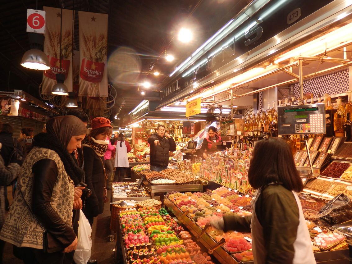 השוק הסגור בברצלונה
