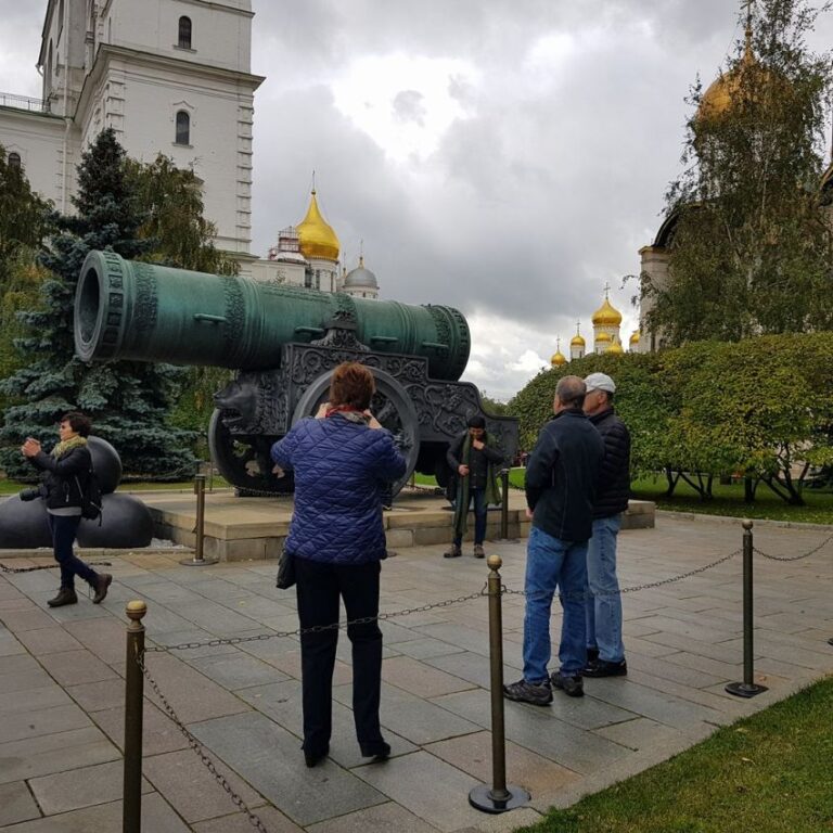 התותח הגדול בעולם שמעולם לא ירה ליד הקרמלין במוסקבה