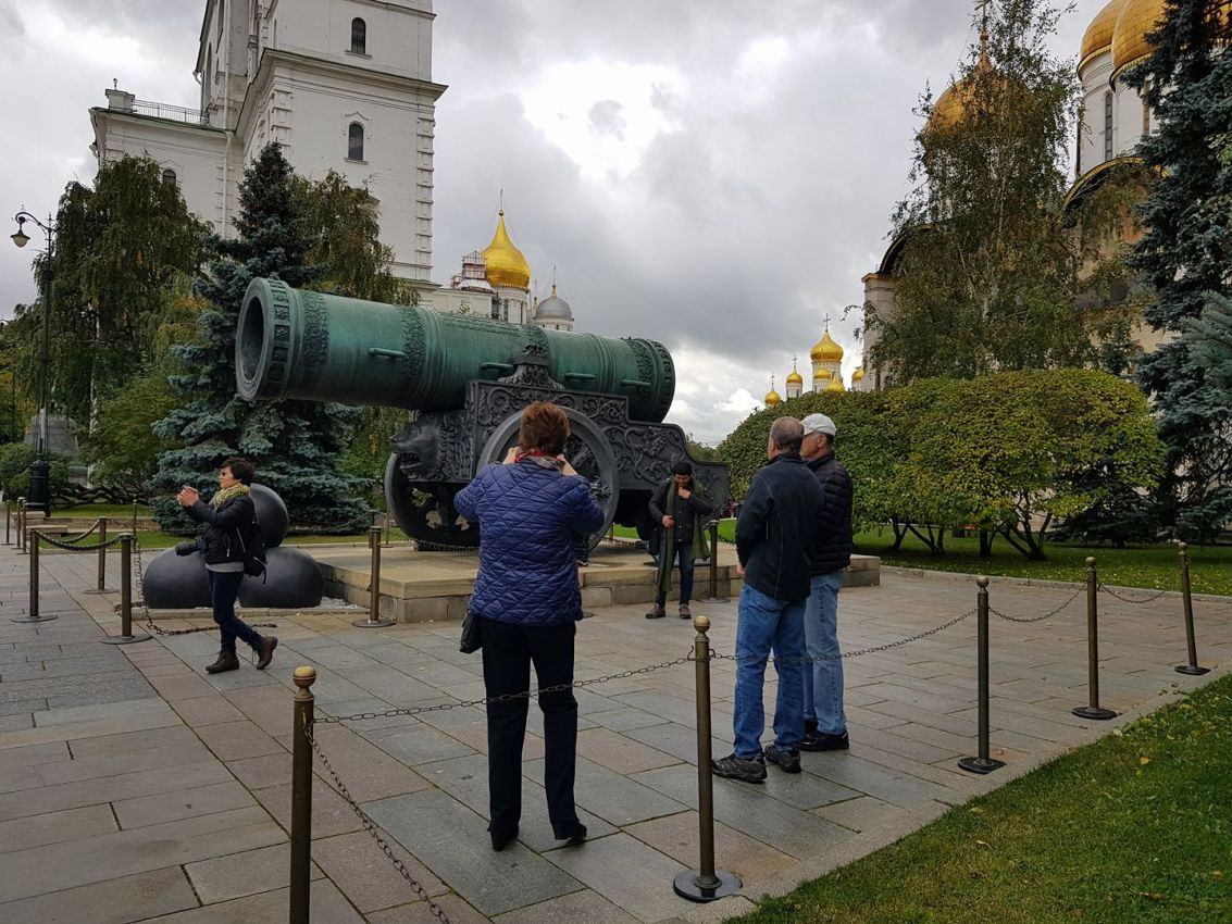 התותח הגדול בעולם שמעולם לא ירה ליד הקרמלין במוסקבה