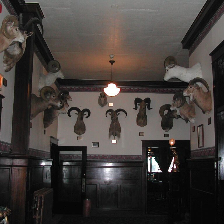 חדר השירותים במלון במערב הפרוע