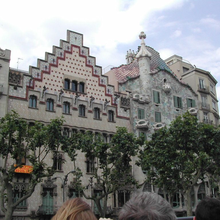 מבתיו של גאודי בברצלונה