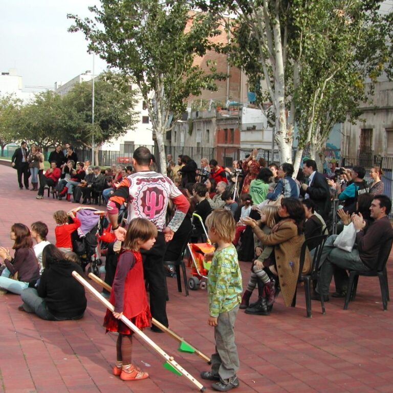 מופע רחוב בברצלונה