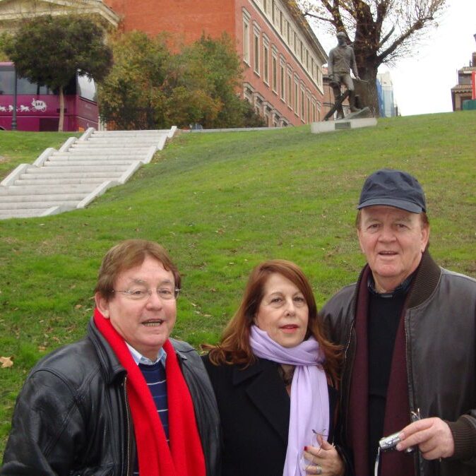 עם איציק ולינה במדריד, ספרד-