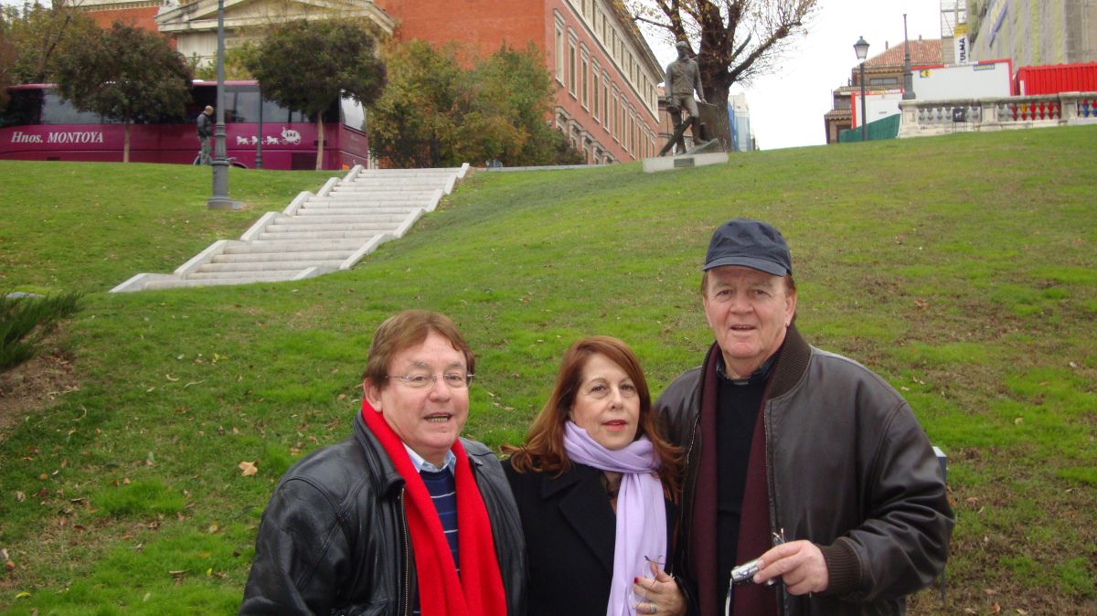 עם איציק ולינה במדריד, ספרד-