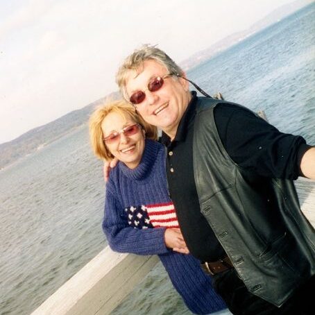 עם חניתה בתקופת הטיולים המשותפים בניו יורק