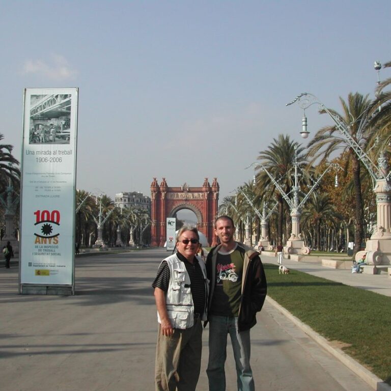 עם נועם בברצלונה
