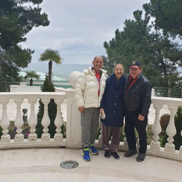 עם נורית וניסים במלון בסוצ'י