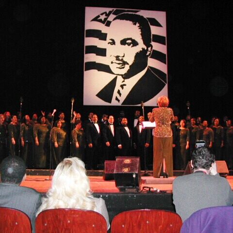 ערב בהארלם לזכרו של מרטין לותר קינג