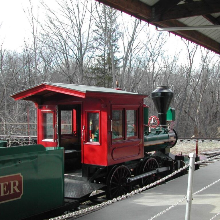 רכבת עתיקה באיזור נהר דלוור