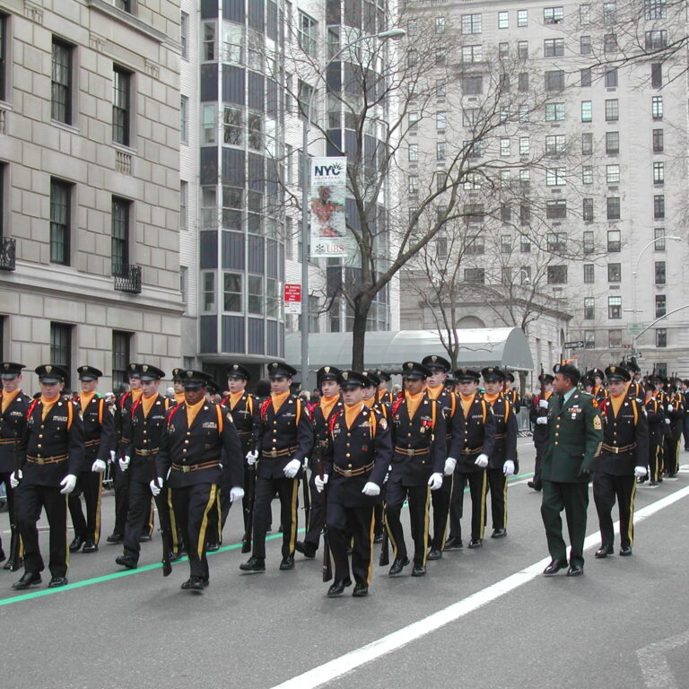 שוטרי ניו יורק במצעד סט. פטריק הקדוש האירי