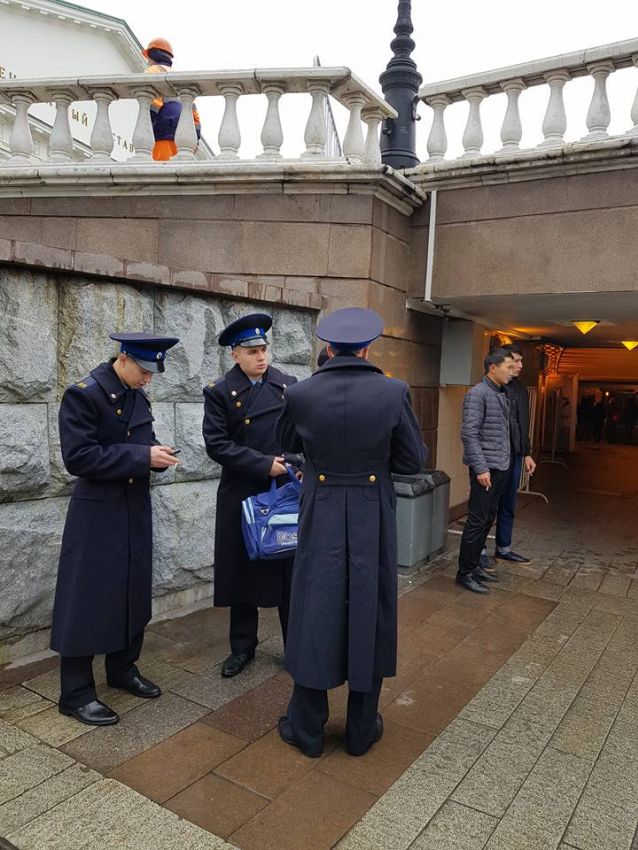 שוטרים רוסים בתום משמרת
