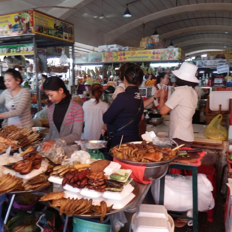 שוק קמבודי בפנום פן