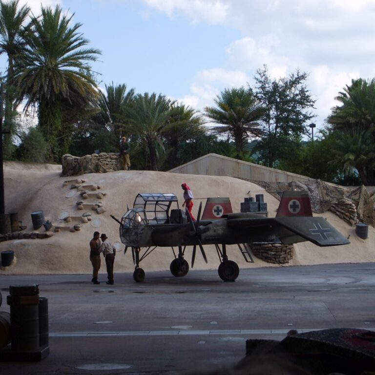 שחזור באתר יוניברסל של סצינה מסרט של שפילברג