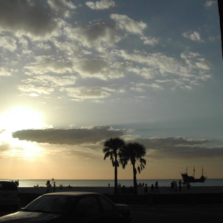 שקיעה במפרץ מכסיקו