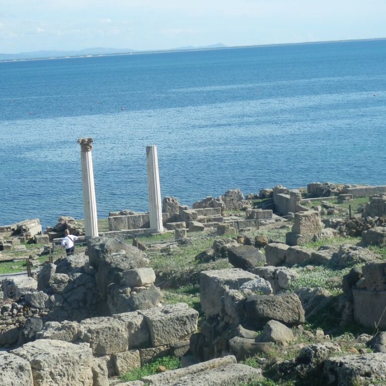 אתר קרתגי בסרדיניה עם מרחצאות והקרבת ילדים למולך-