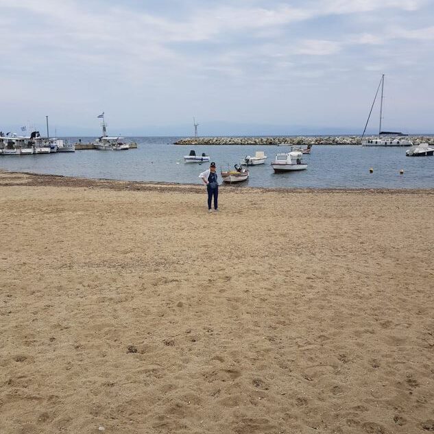 החוף של מפרץ טרמיקוס