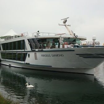 הספינה אמדיאוס בה בילינו מאמסטרדם ועד לבאזל