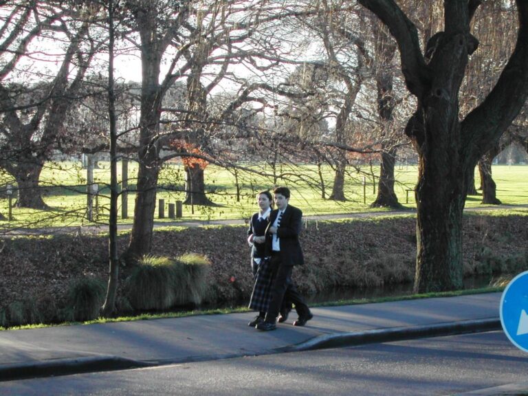 זוג סטודנטים ניו זילנדי